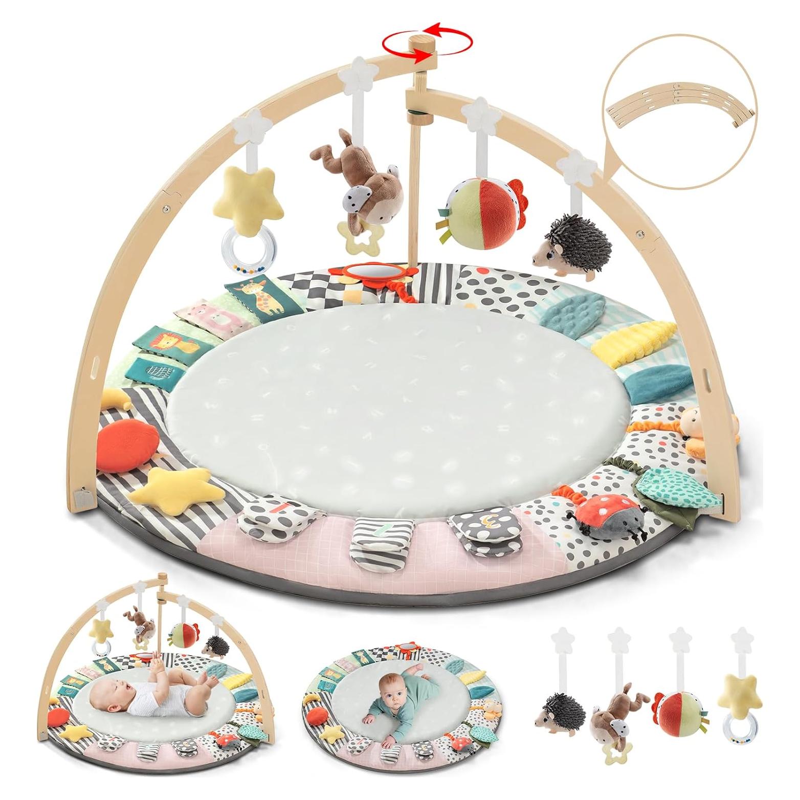 Gimnasio de Actividad para Bebés Suihuooo 6 Zonas Desarrollo