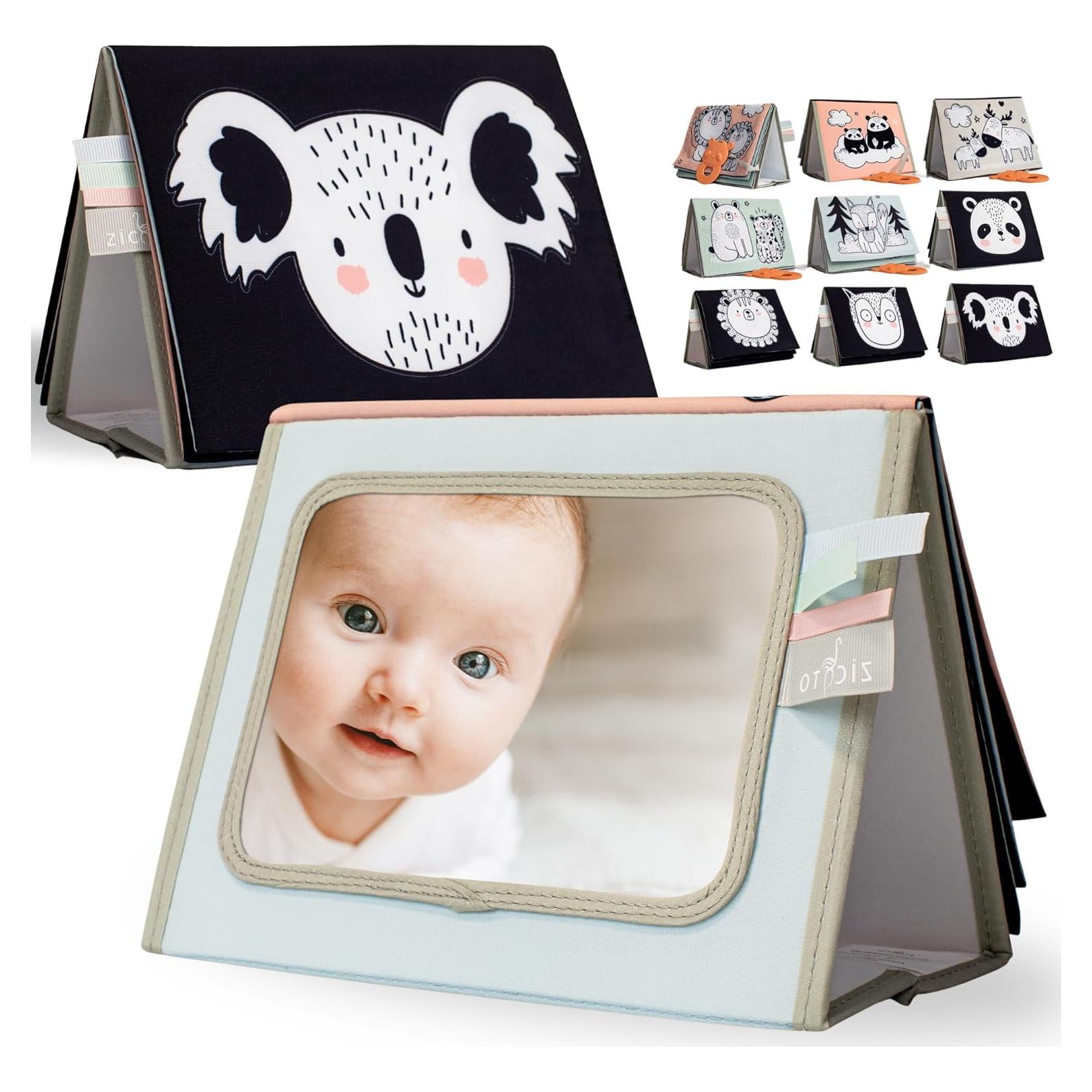 Libro Suave para Bebés ZICOTO - Juguete Montessori 19x15 cm