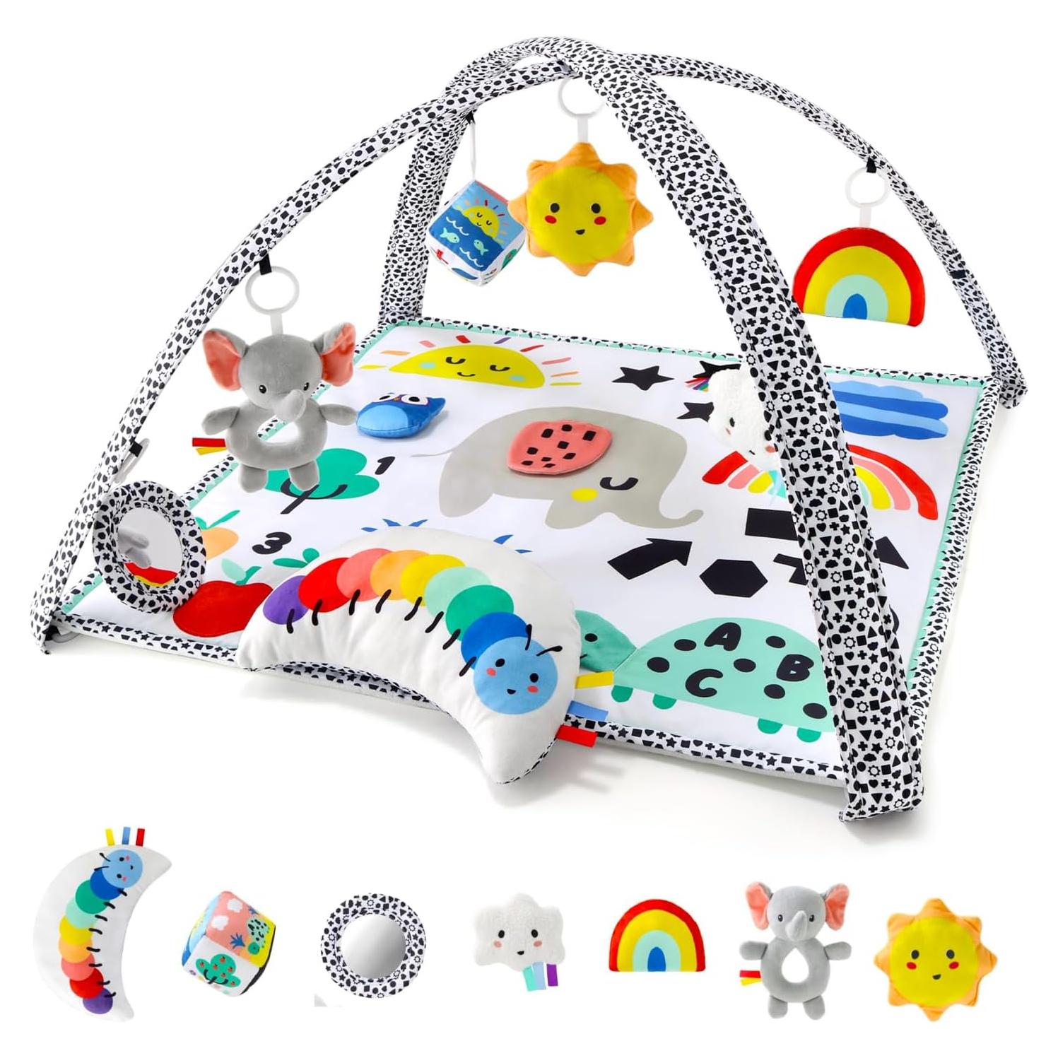 Gimnasio de Juego The Peanutshell 7 en 1 para Bebés 0-12 Meses