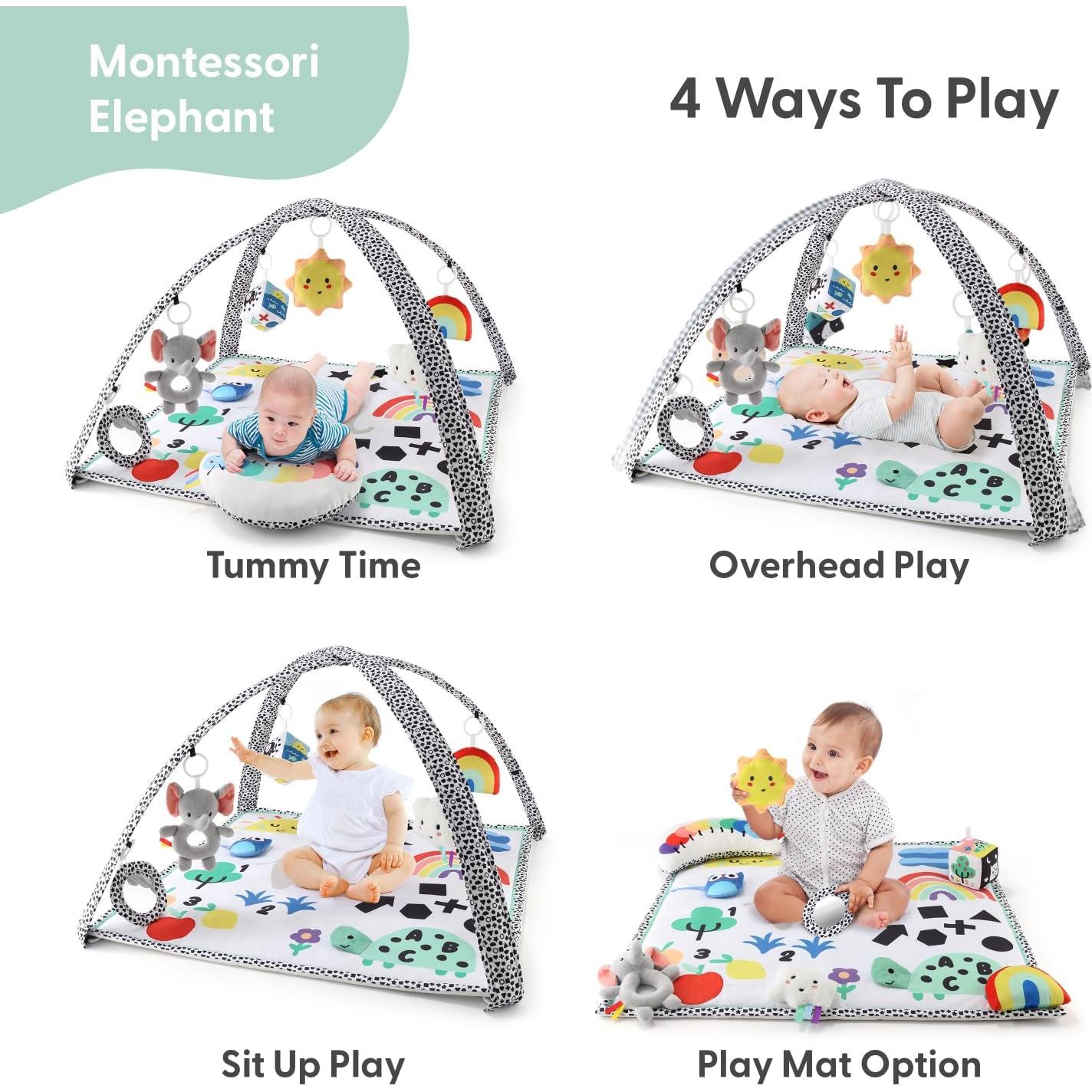 Gimnasio de Juego The Peanutshell 7 en 1 para Bebés 0-12 Meses