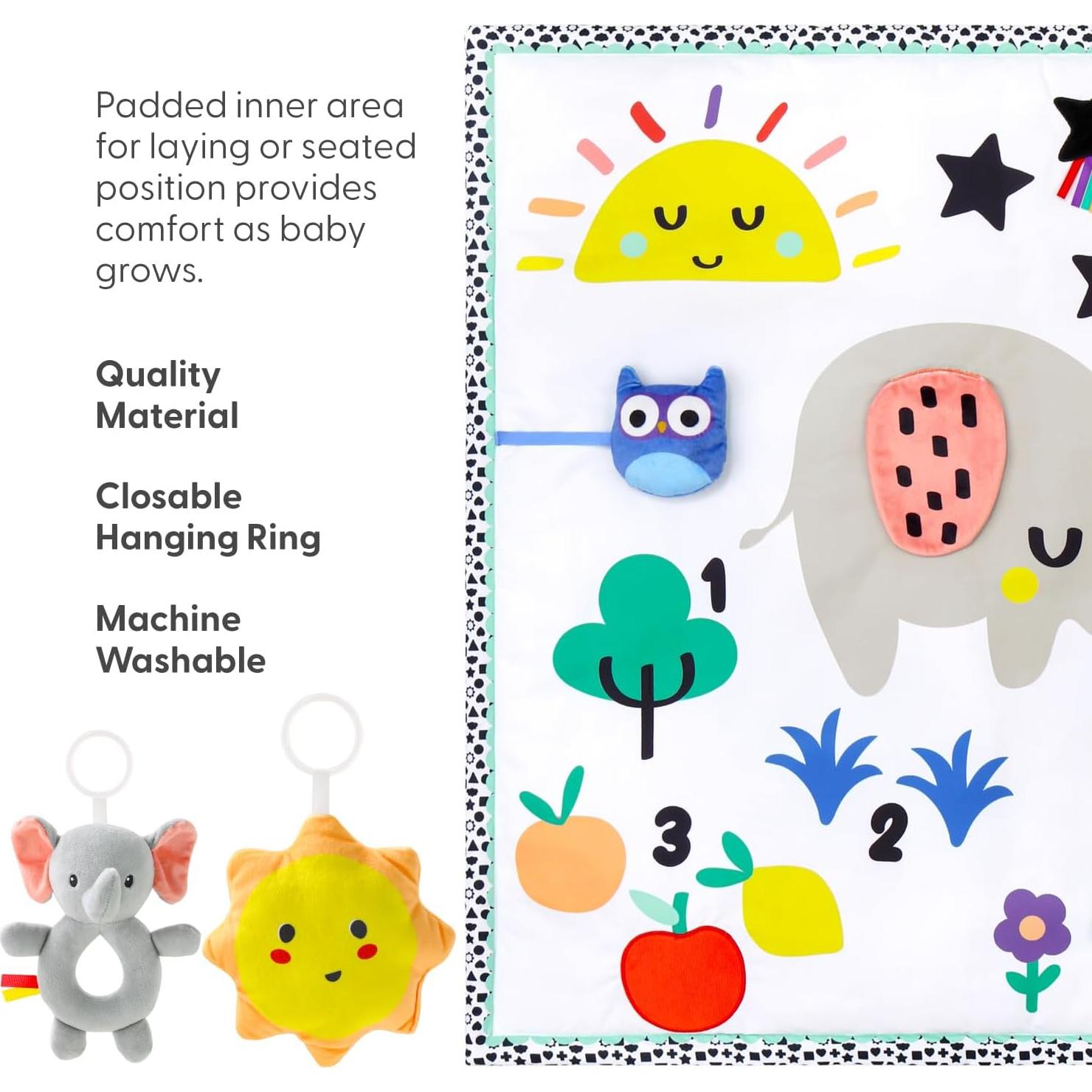 Gimnasio de Juego The Peanutshell 7 en 1 para Bebés 0-12 Meses