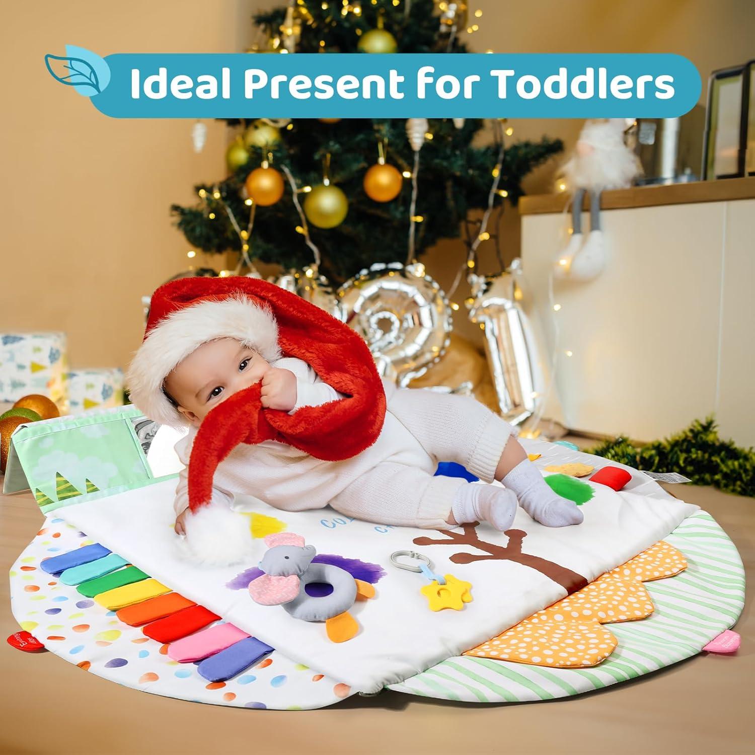 Alfombra de Juego Sensorial para Bebés 8766 - Lavable a Máquina