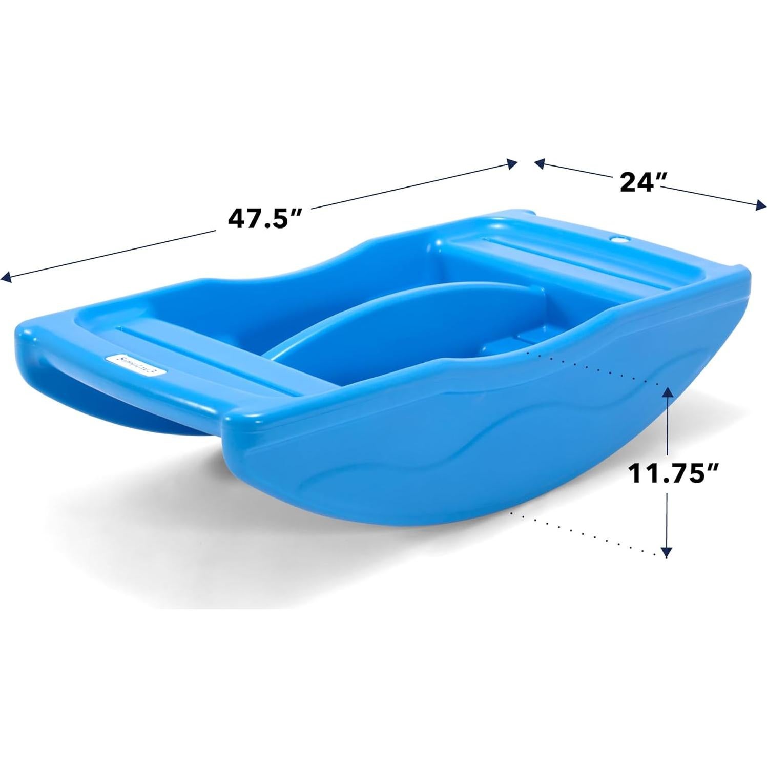 Balancín y Puente de Escalada Simplay3 Azul para 4 Niños