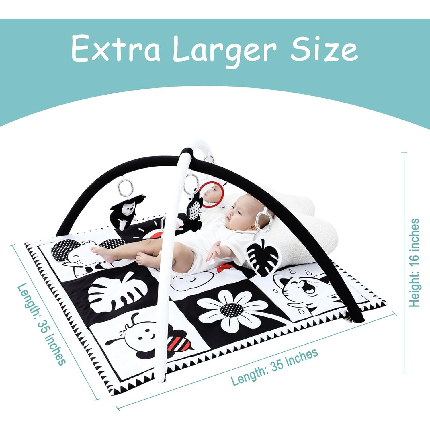 Alfombra de Actividad para Bebés Lovvie & Joy 90x90 cm