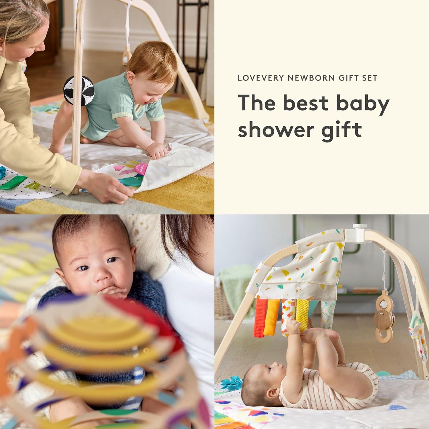 Conjunto de Regalo para Recién Nacidos Lovevery - Gimnasio de Juego y Kit Looker