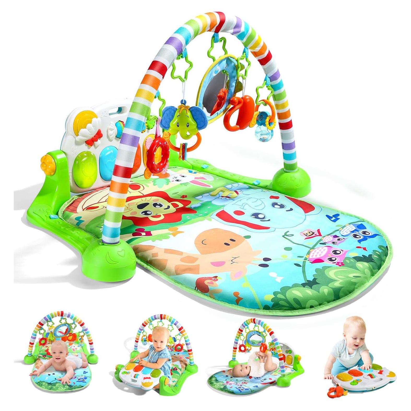 Alfombra de Juego para Bebés Cute Stone con Piano Musical