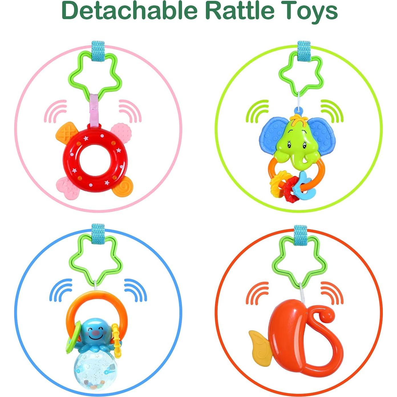 Alfombra de Juego para Bebés Cute Stone con Piano Musical