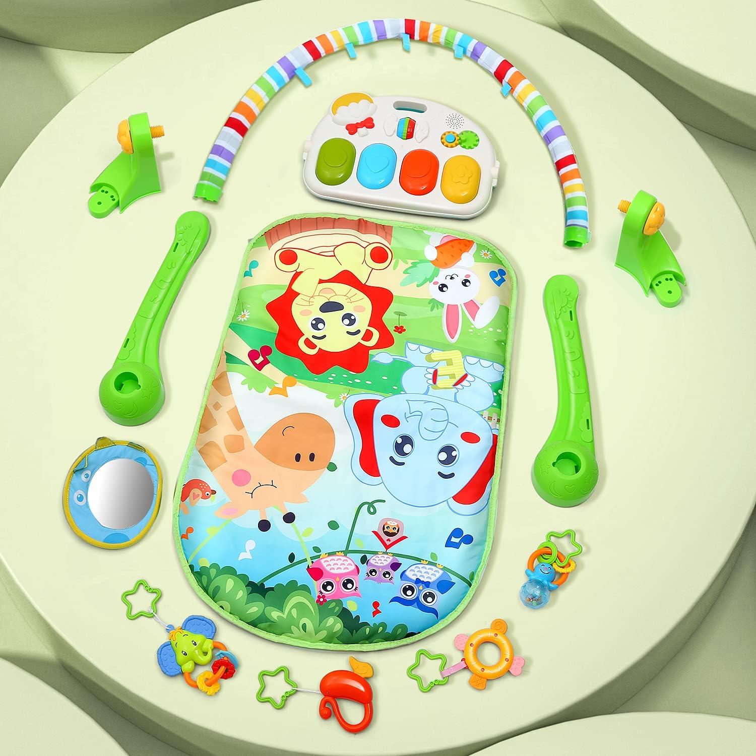 Alfombra de Juego para Bebés Cute Stone con Piano Musical