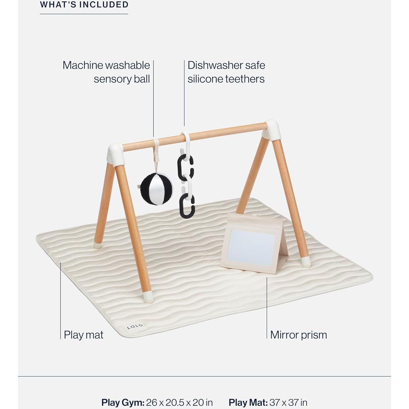 Gimnasio y Alfombra de Juego Lalo Avena Ecológica 3.89 kg