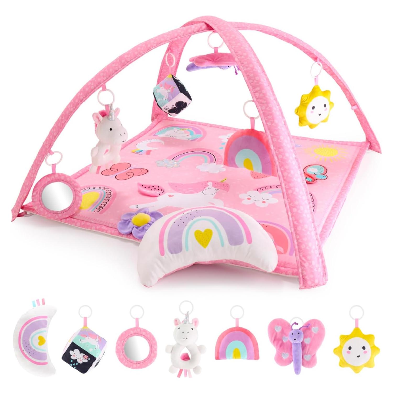 Gimnasio de Actividades Peanutshell Arcoíris 7-en-1 Bebés