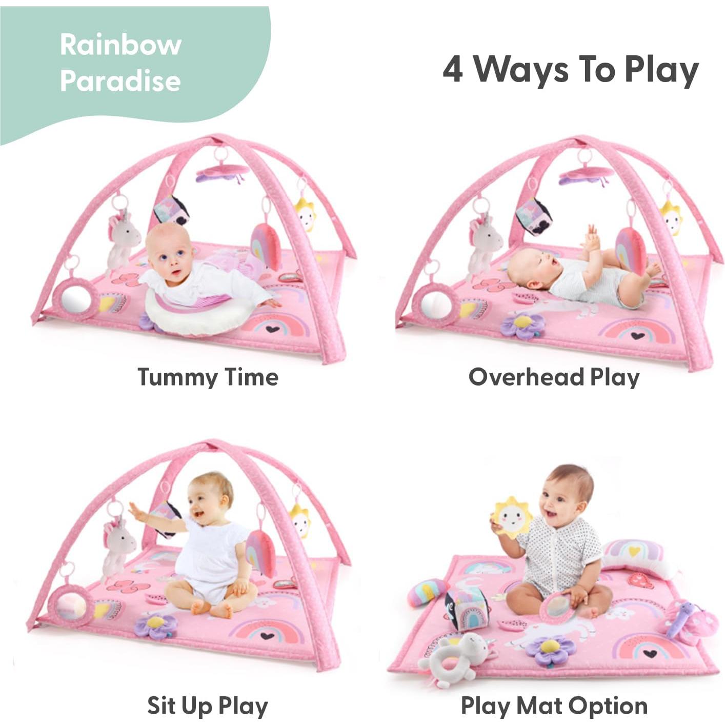 Gimnasio de Actividades Peanutshell Arcoíris 7-en-1 Bebés