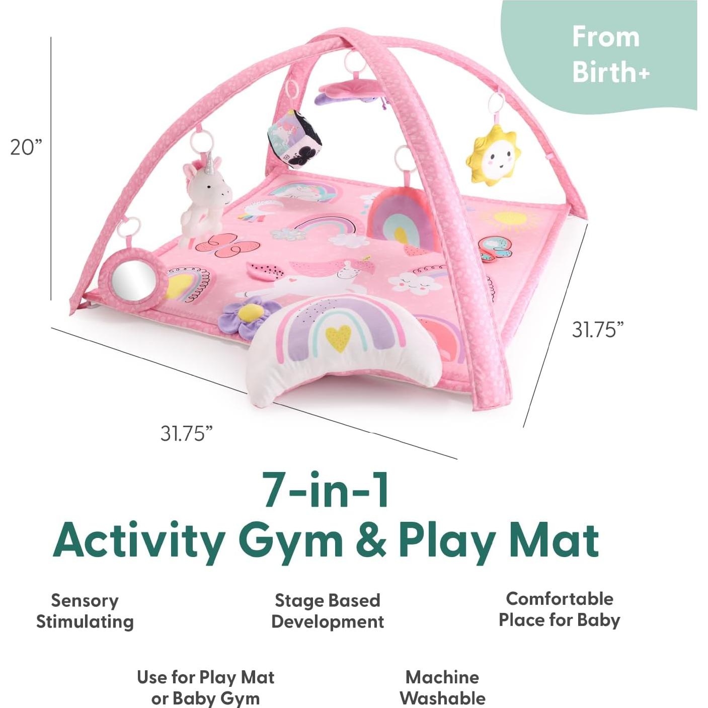 Gimnasio de Actividades Peanutshell Arcoíris 7-en-1 Bebés