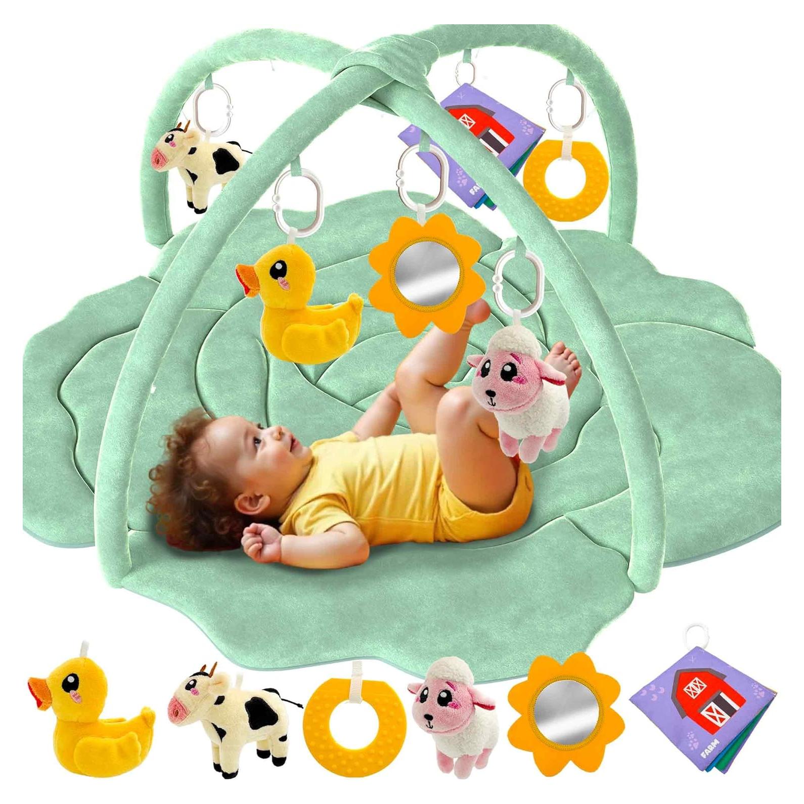 Gimnasio de Juego Quokka XL - Alfombra Repollo 110x90 cm