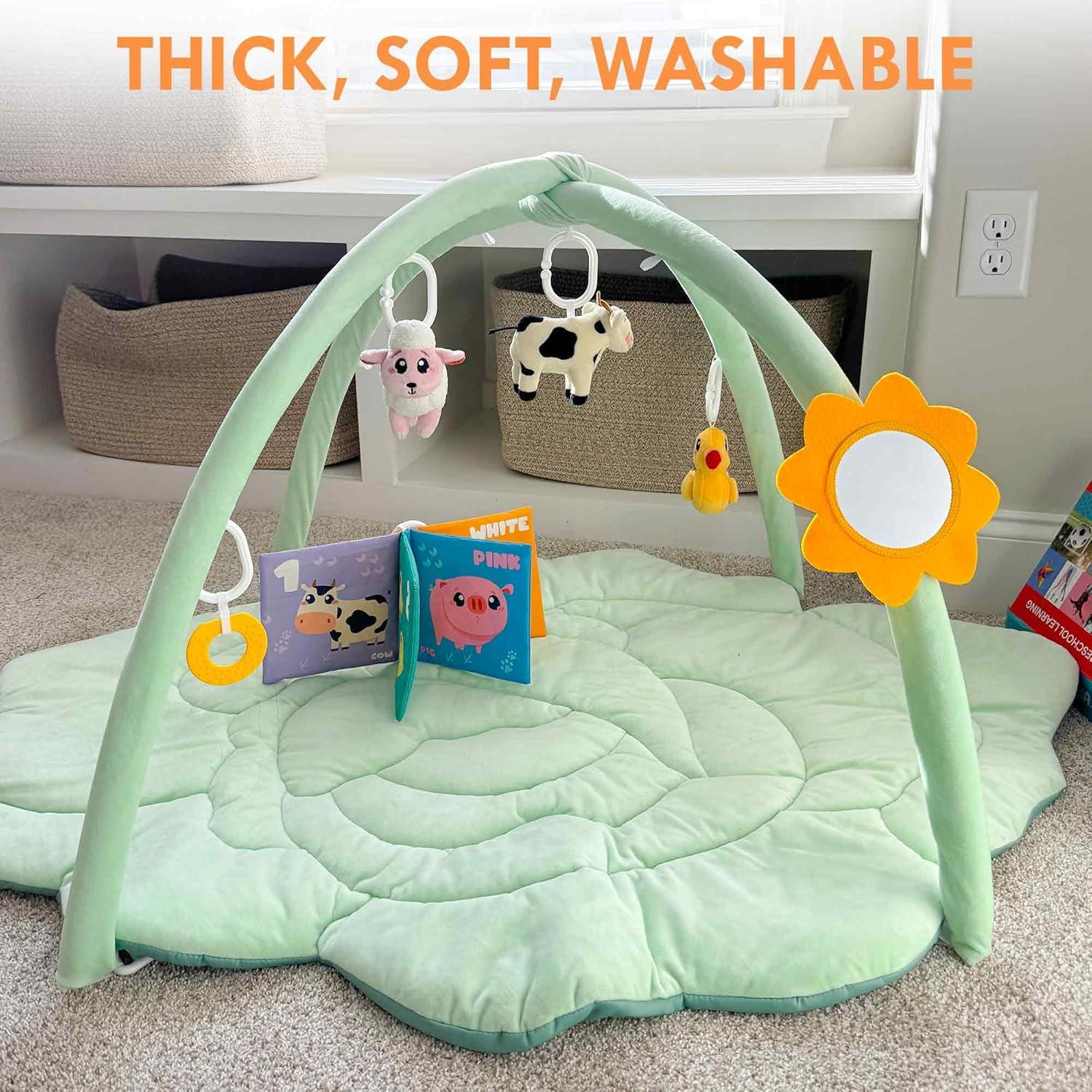 Gimnasio de Juego Quokka XL - Alfombra Repollo 110x90 cm