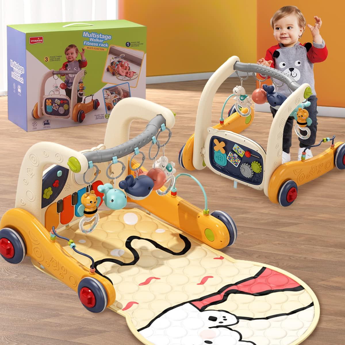 Gimnasio de Juego 4 en 1 para Bebés con Piano Musical