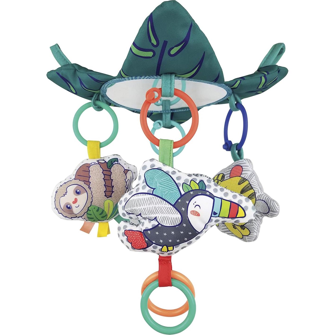 Gimnasio de Actividad Infantino 4 en 1 Perezoso con Pelotas