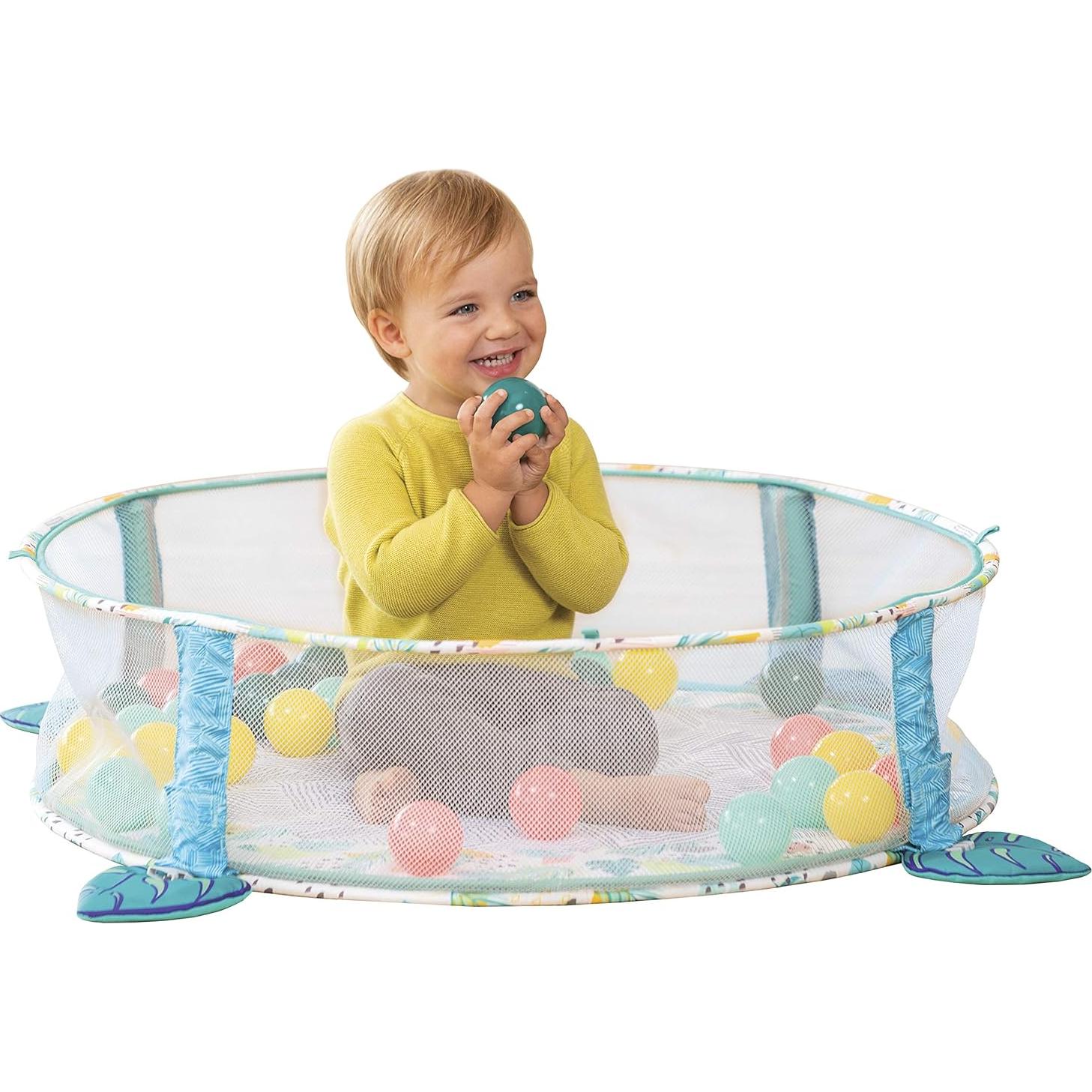 Gimnasio de Actividad Infantino 4 en 1 Perezoso con Pelotas