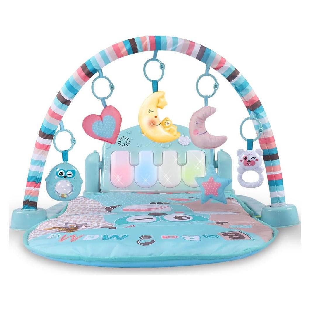 Gimnasio de Actividades para Bebés TEMI - Alfombra Musical 90x60cm