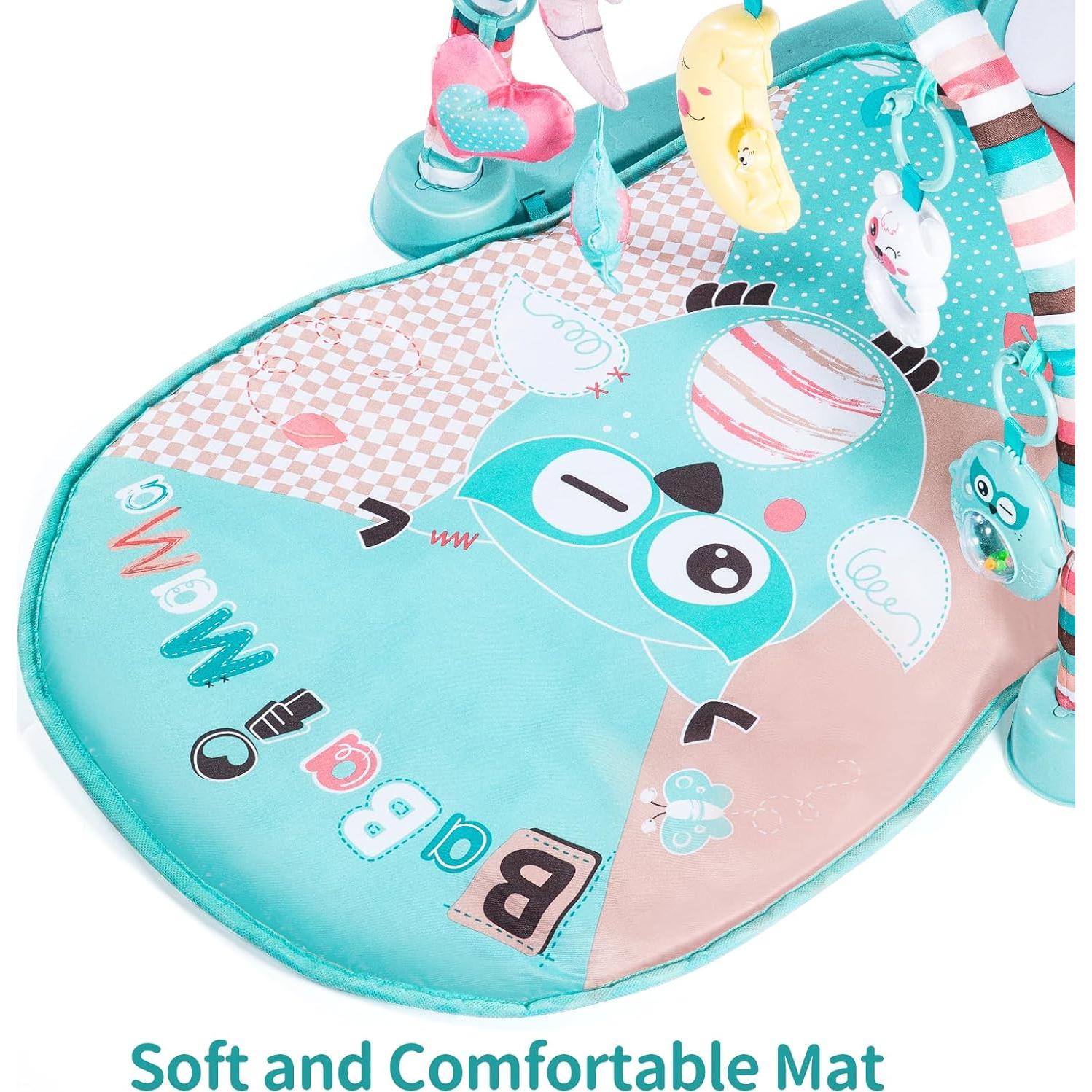 Gimnasio de Actividades para Bebés TEMI - Alfombra Musical 90x60cm