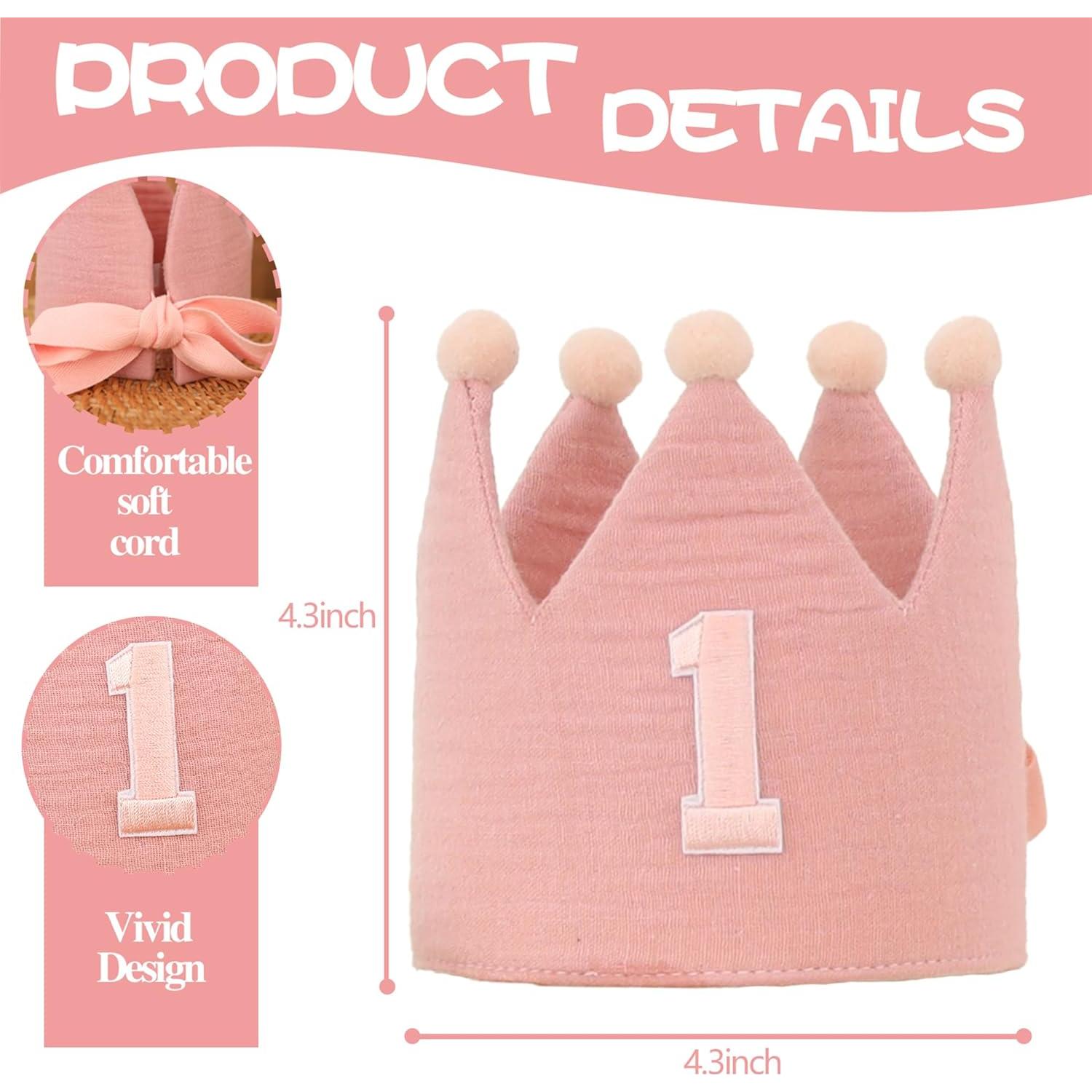 Guirnalda de Borlas de Perlas de Madera Rosa HODIHIWI