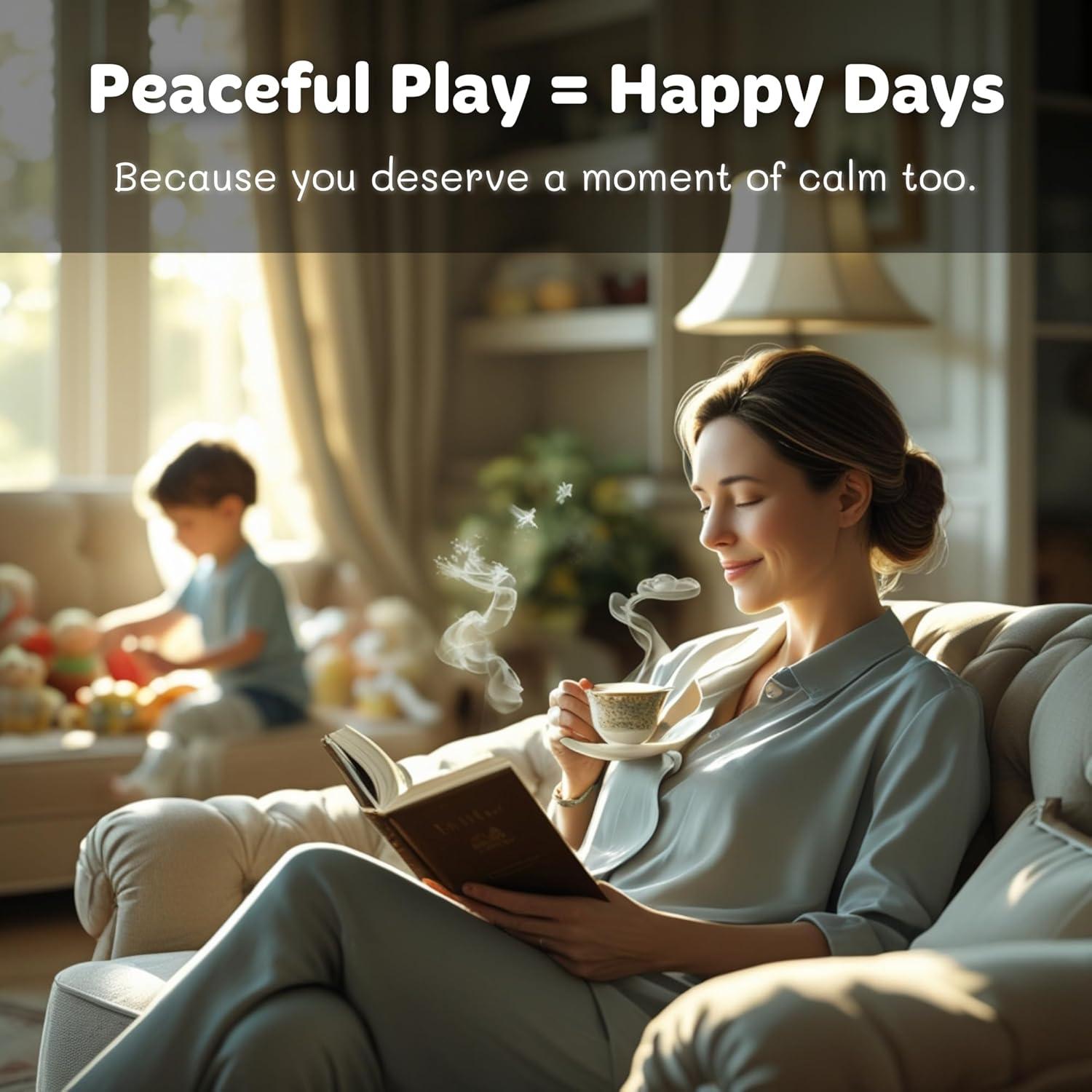 Juguetes de Madera Montessori BEKILOLE para Niños 3+ Años