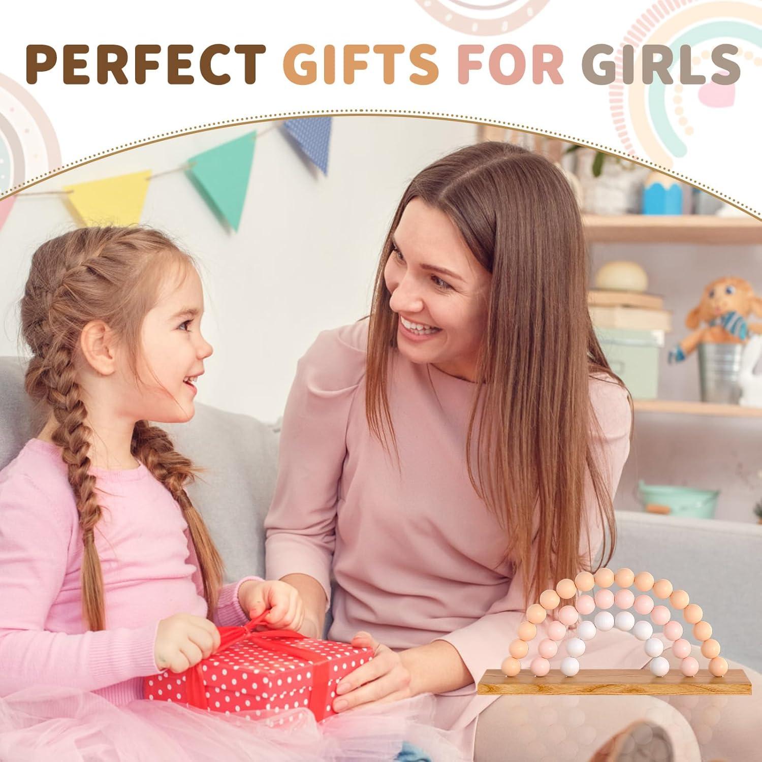 Estante de Madera Arcoíris KINMAD para Guardería Infantil