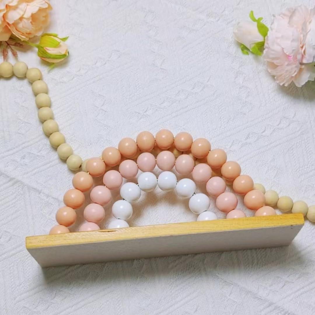 Estante de Madera Arcoíris KINMAD para Guardería Infantil