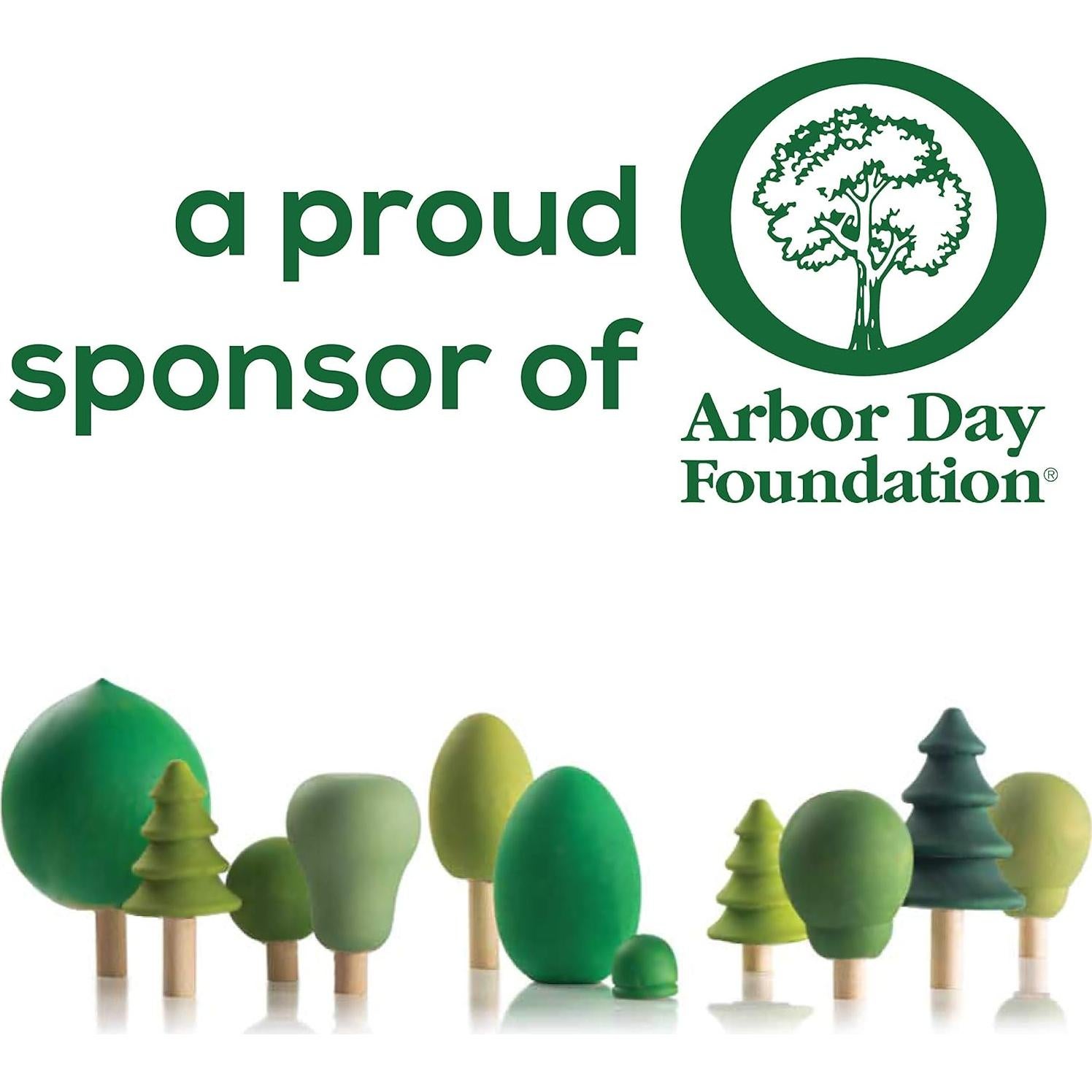 Set de 12 Arcos de Arcoíris de Madera Natural Woodpeckers