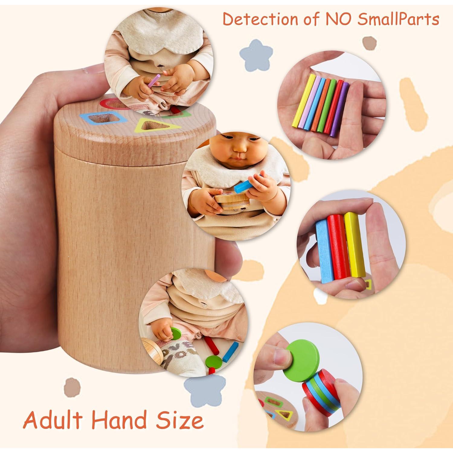 Juego de Emparejamiento Sensorial 3 en 1 Totatatree para Niños