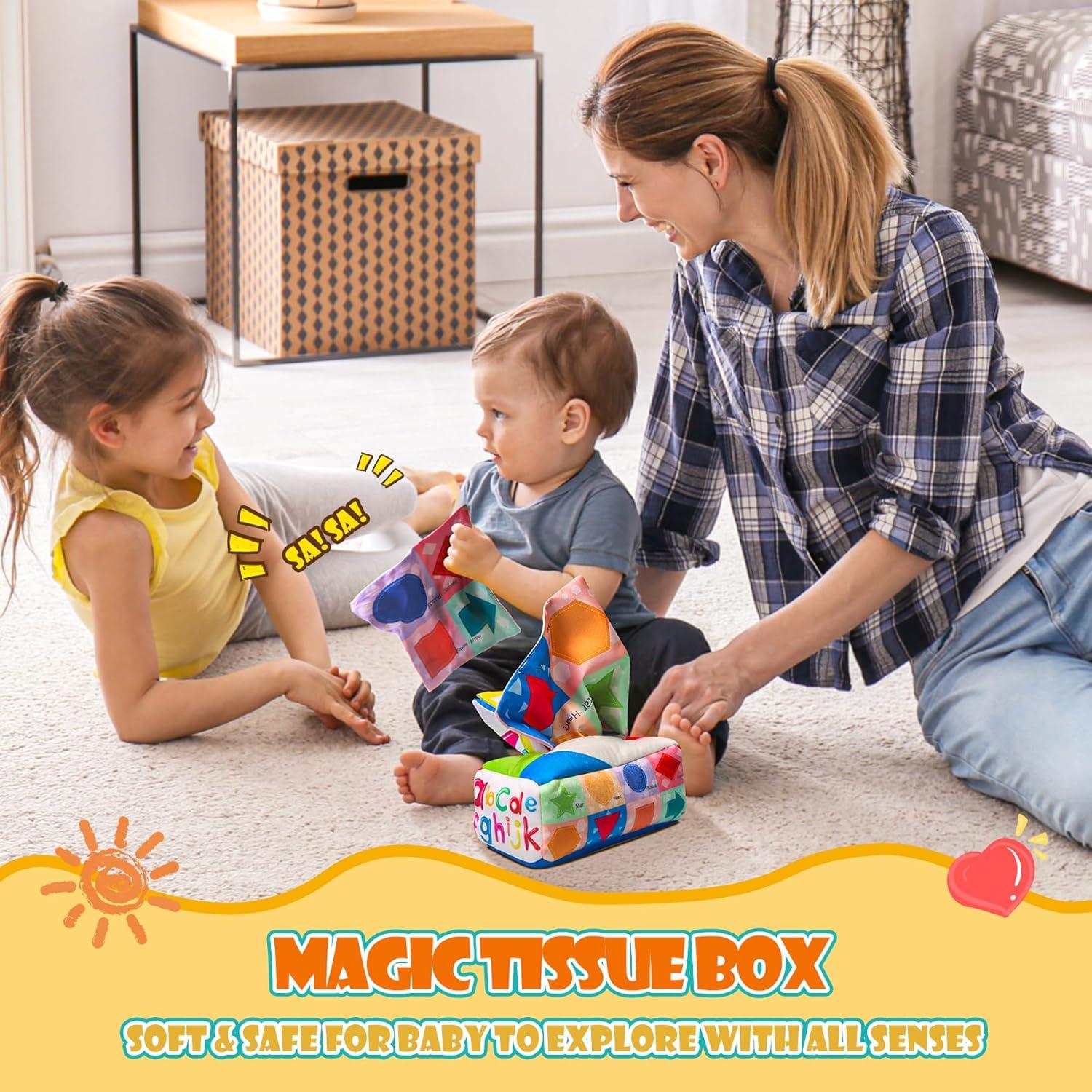 Juguetes Montessori Tooysea 8 en 1 para Bebés 6-18 Meses