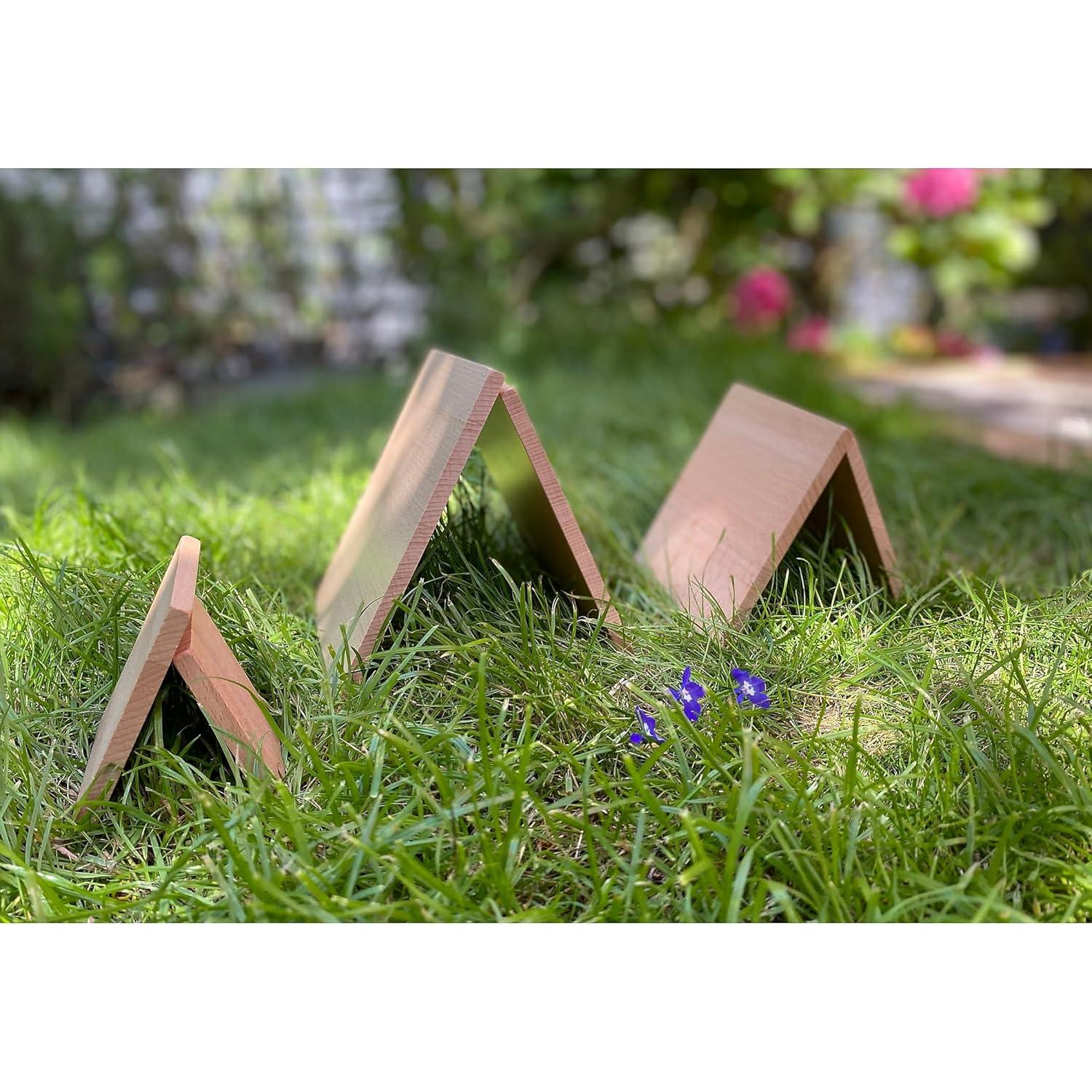 Paneles de Madera TickiT - Set de 6 Cuadrados Apilables