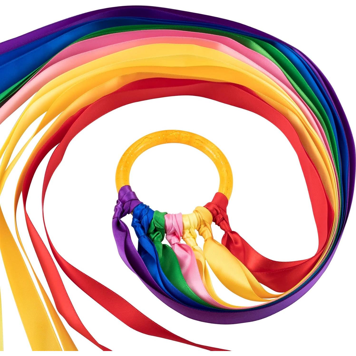 Cometas de Mano Arcoíris ANCIRS - 2 Paquete para Niños