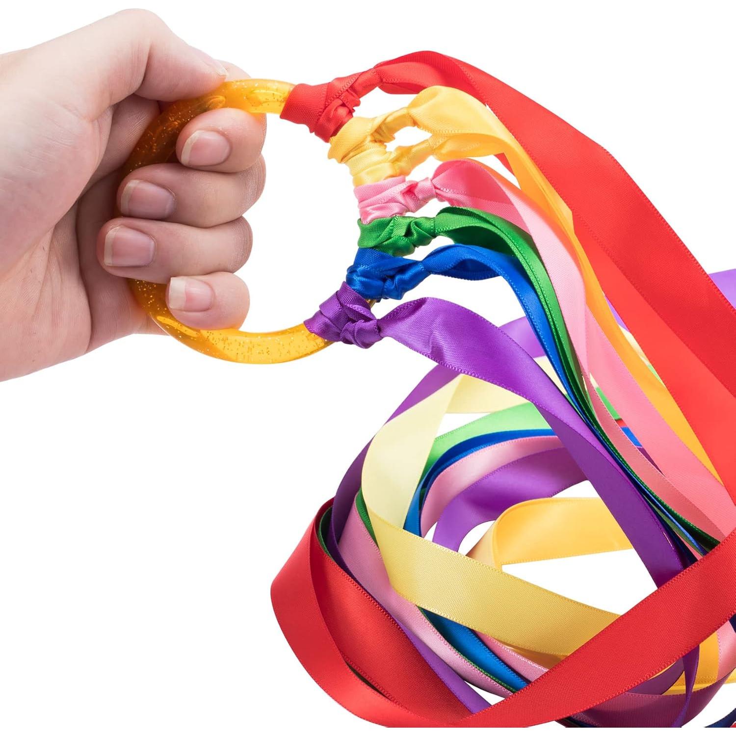 Cometas de Mano Arcoíris ANCIRS - 2 Paquete para Niños