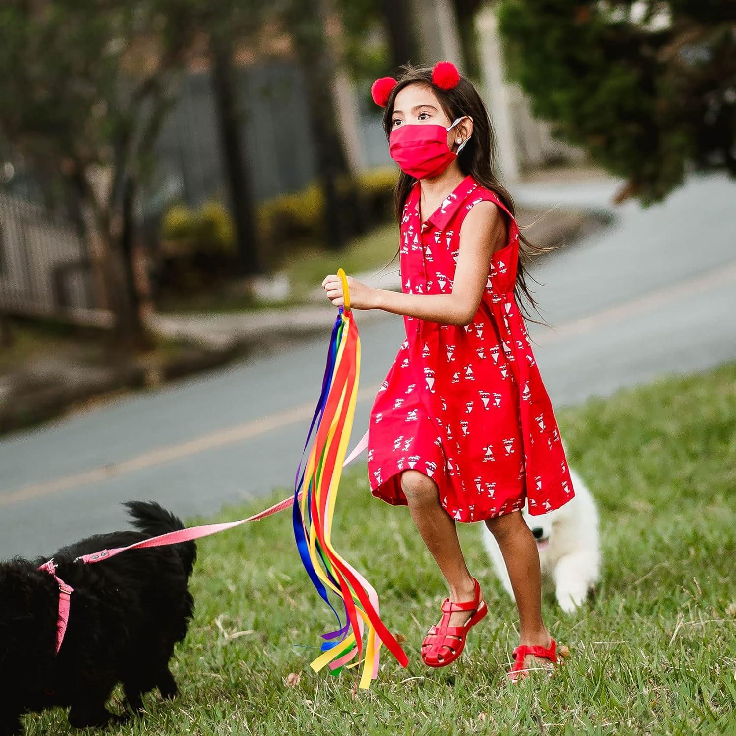 Cometas de Mano Arcoíris ANCIRS - 2 Paquete para Niños