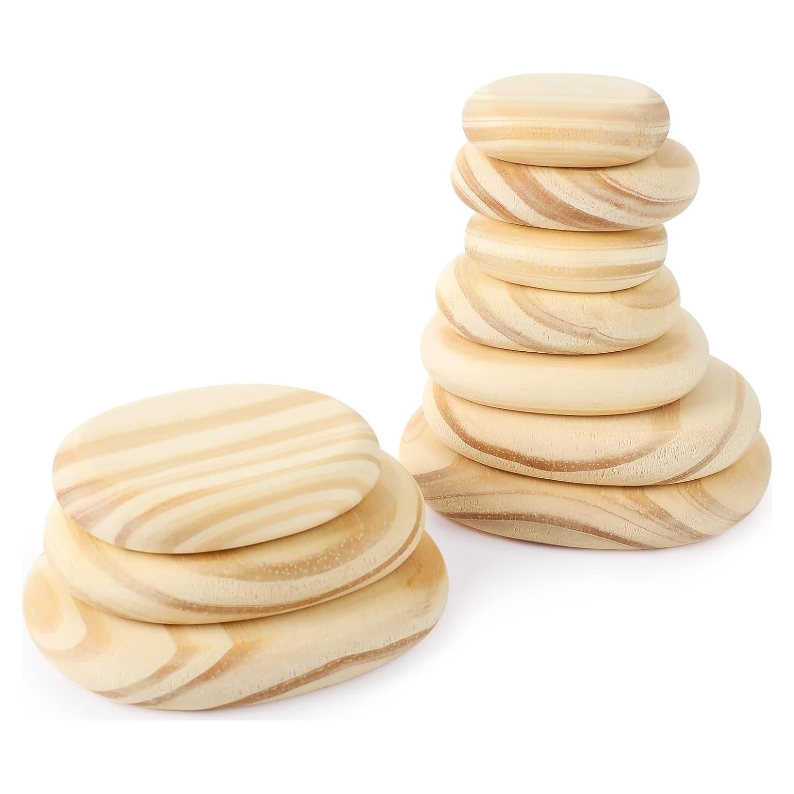 Bloques de Equilibrio de Madera WODI 10 Piezas Montessori 3+