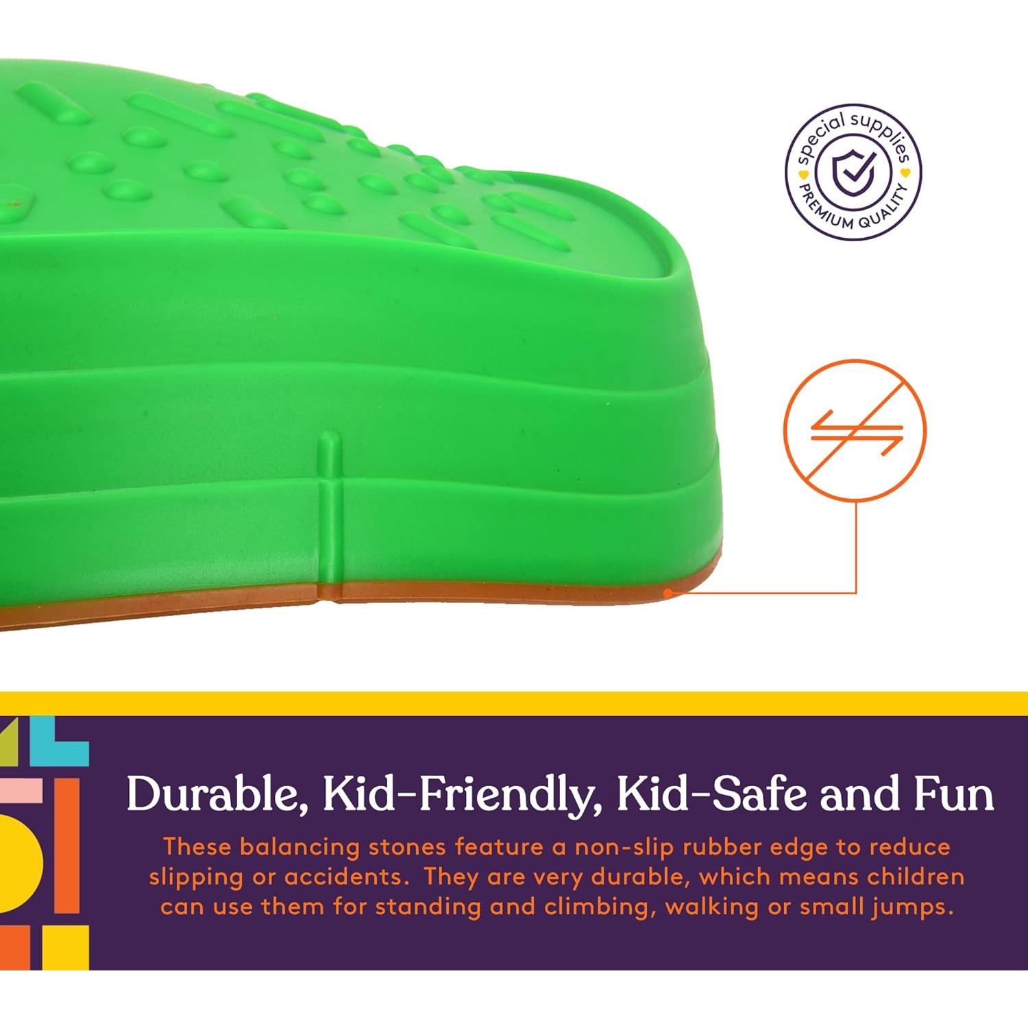 Piedras de Paso para Niños Suministros Especiales - 5 Bloques de Equilibrio