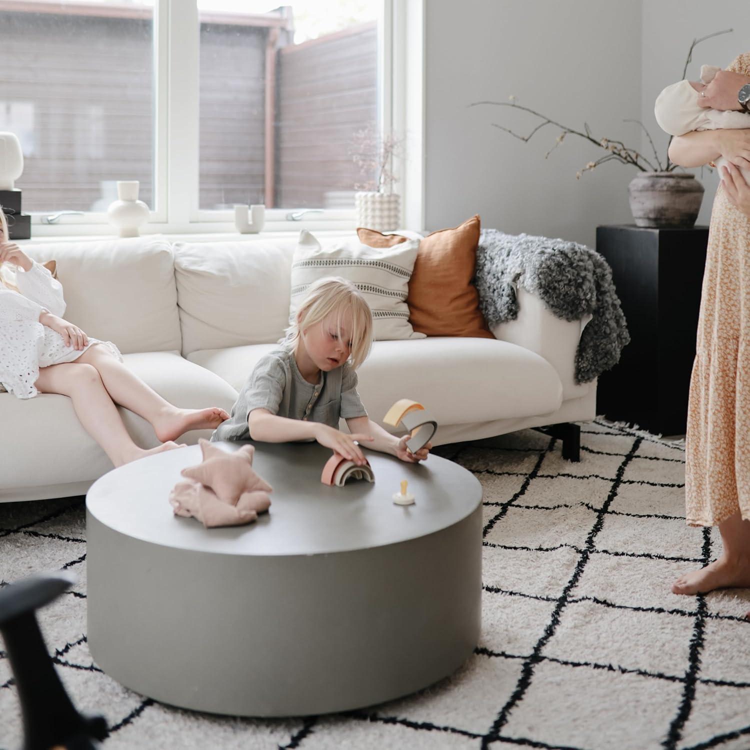 Juguete Apilable Arcoíris Mushie Sol - Hecho en Dinamarca