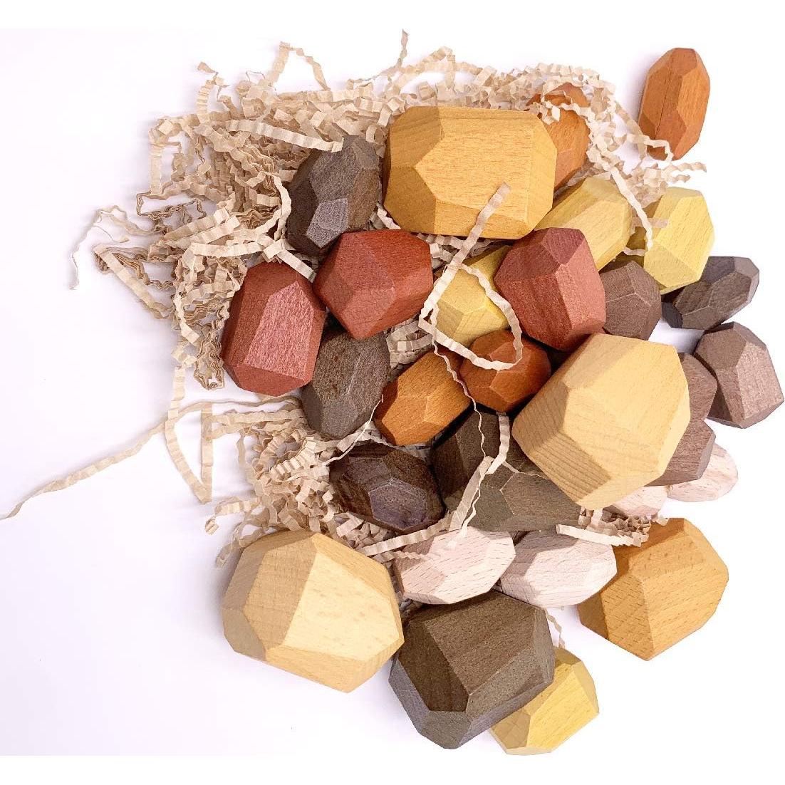 Bloques de Construcción de Madera RubRab - 5 a 16 Piezas