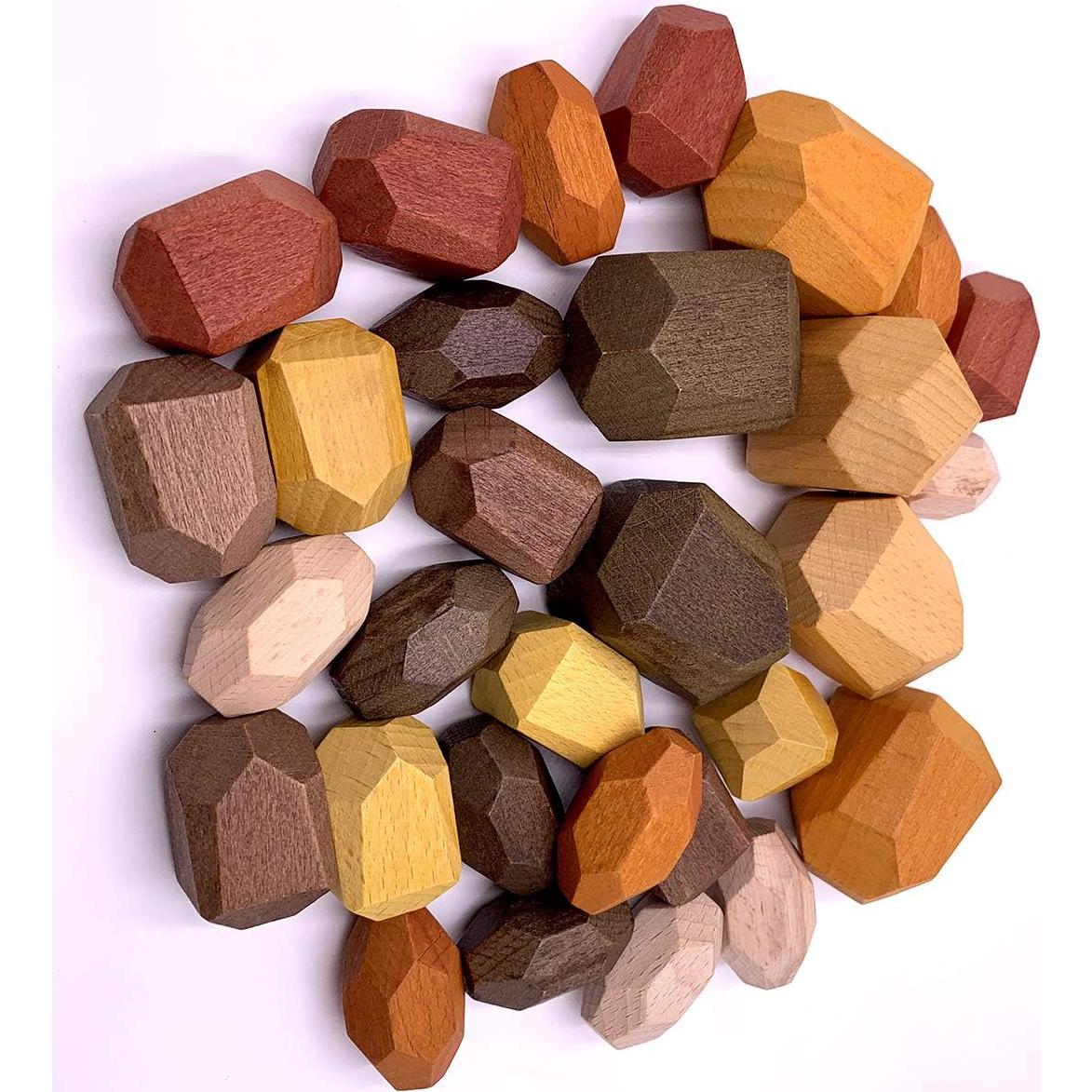 Bloques de Construcción de Madera RubRab - 5 a 16 Piezas