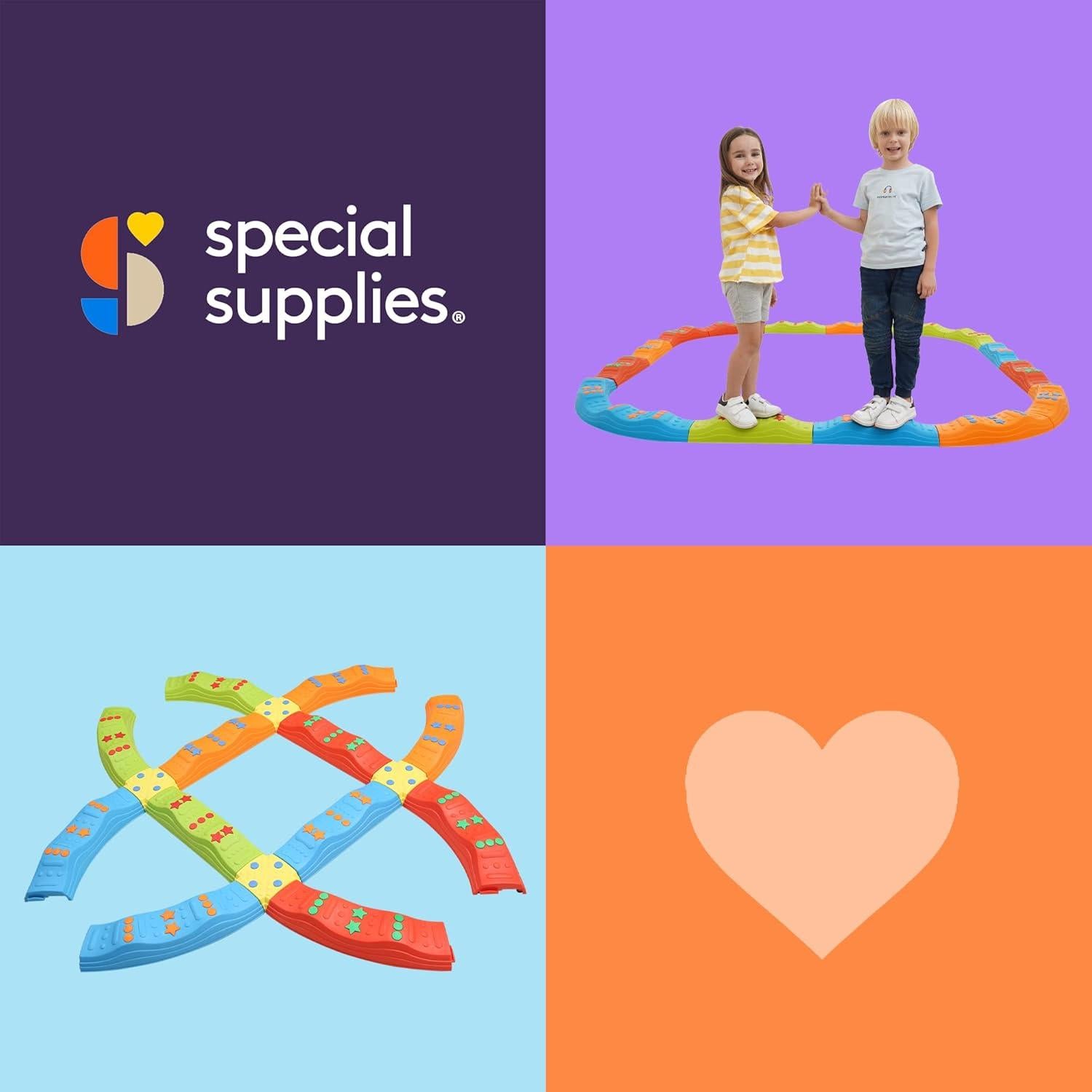 Juego de 20 Piedras de Equilibrio Suministros Especiales - Multicolor