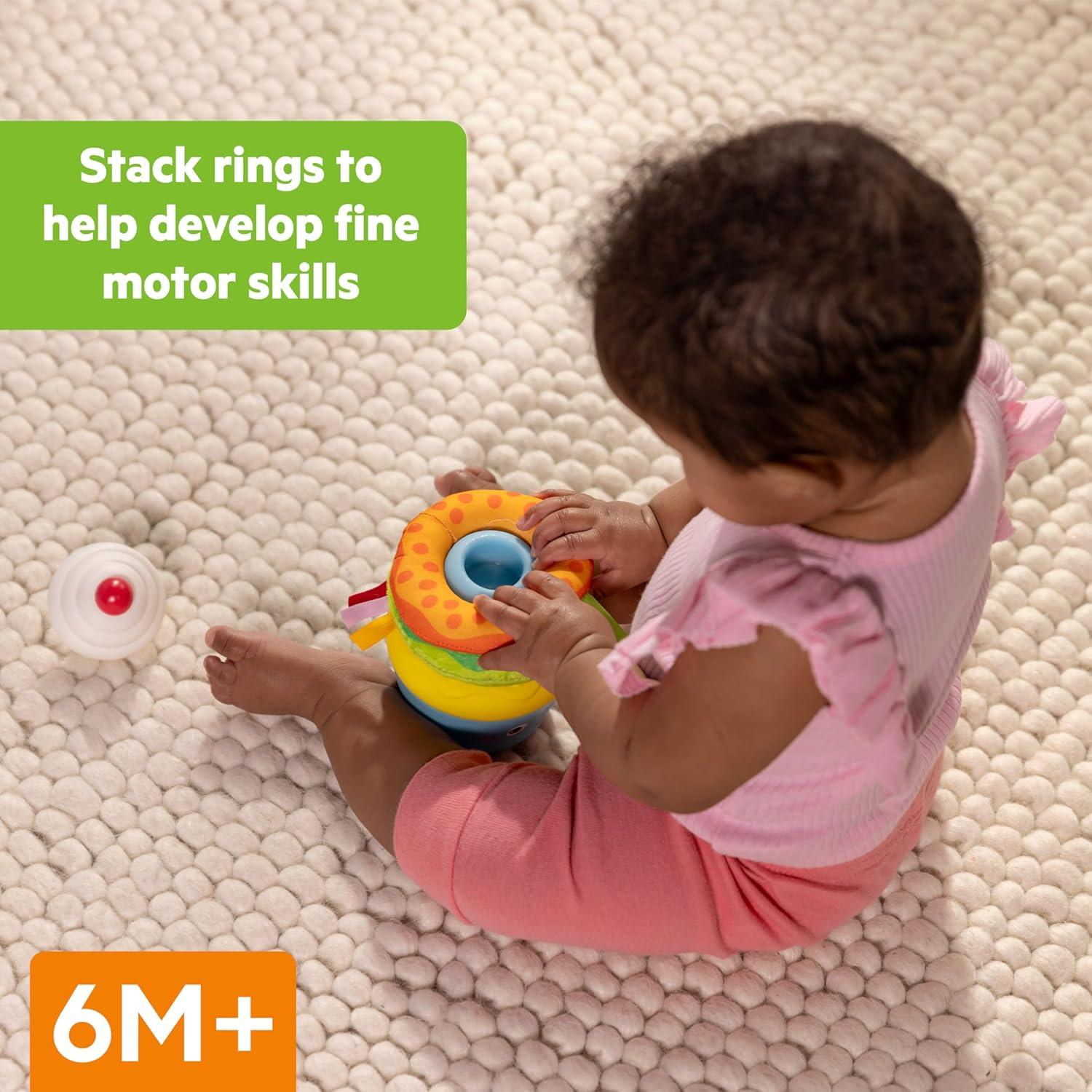 Juguete apilable Torre de Cupcake Bright Starts 10x13.5cm