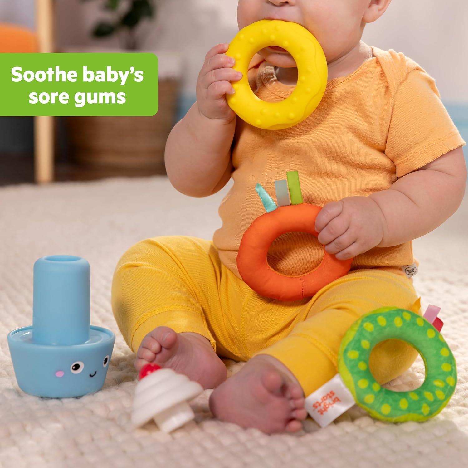 Juguete apilable Torre de Cupcake Bright Starts 10x13.5cm