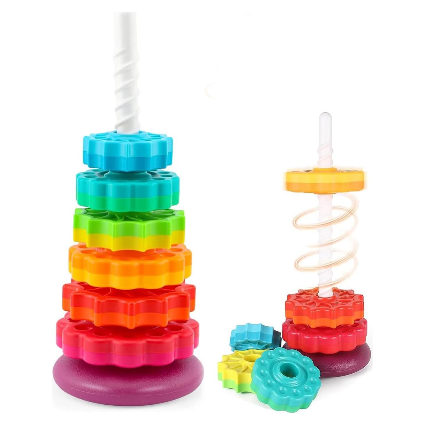 Juguete de Apilamiento Giratorio Eivaai para Bebés 0.57kg