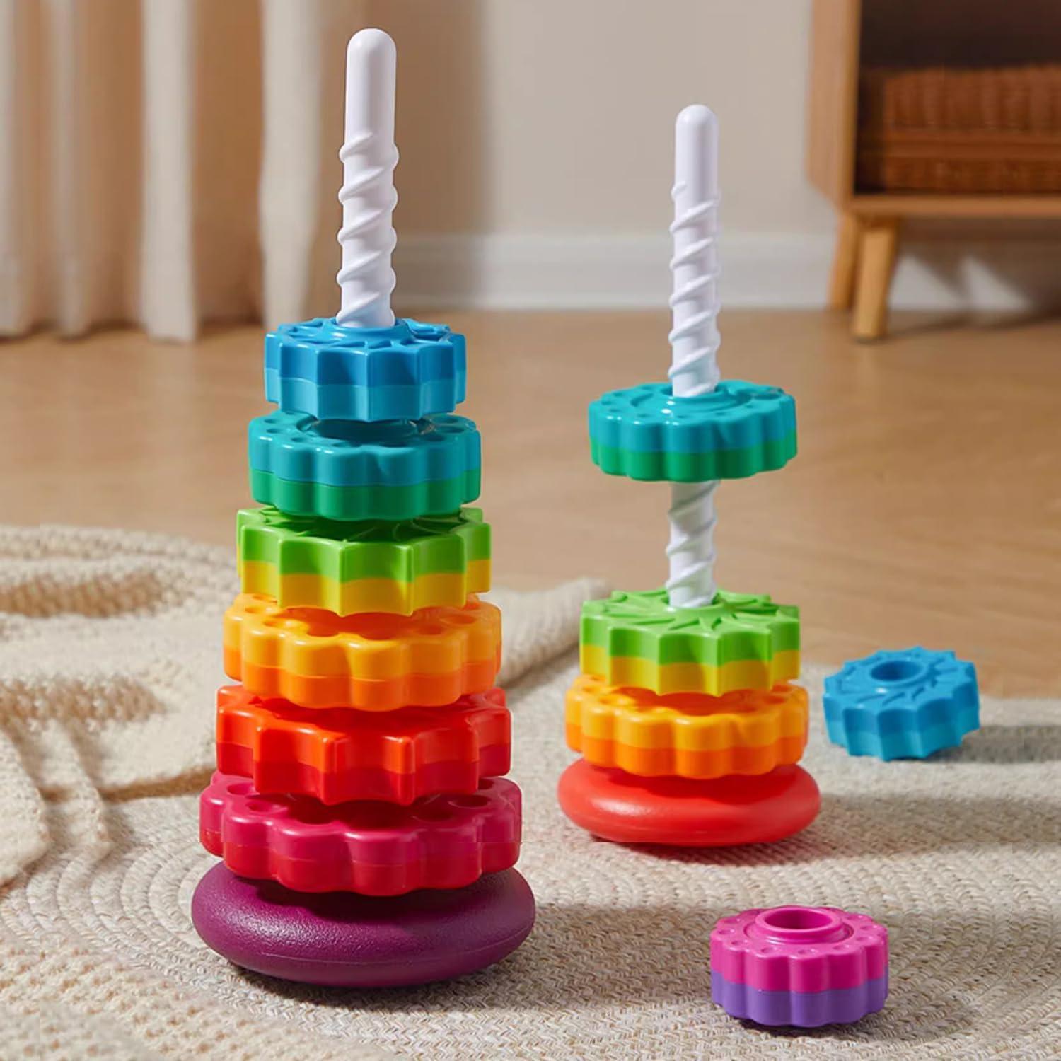 Juguete de Apilamiento Giratorio Eivaai para Bebés 0.57kg