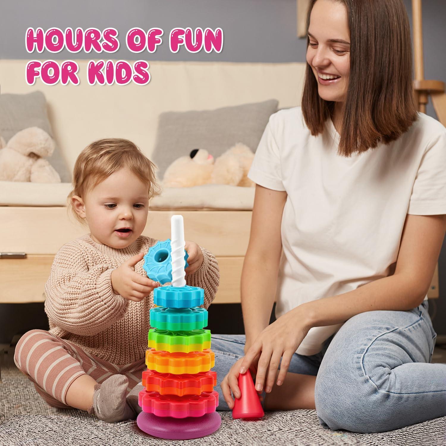 Juguete de Apilamiento Giratorio Eivaai para Bebés 0.57kg