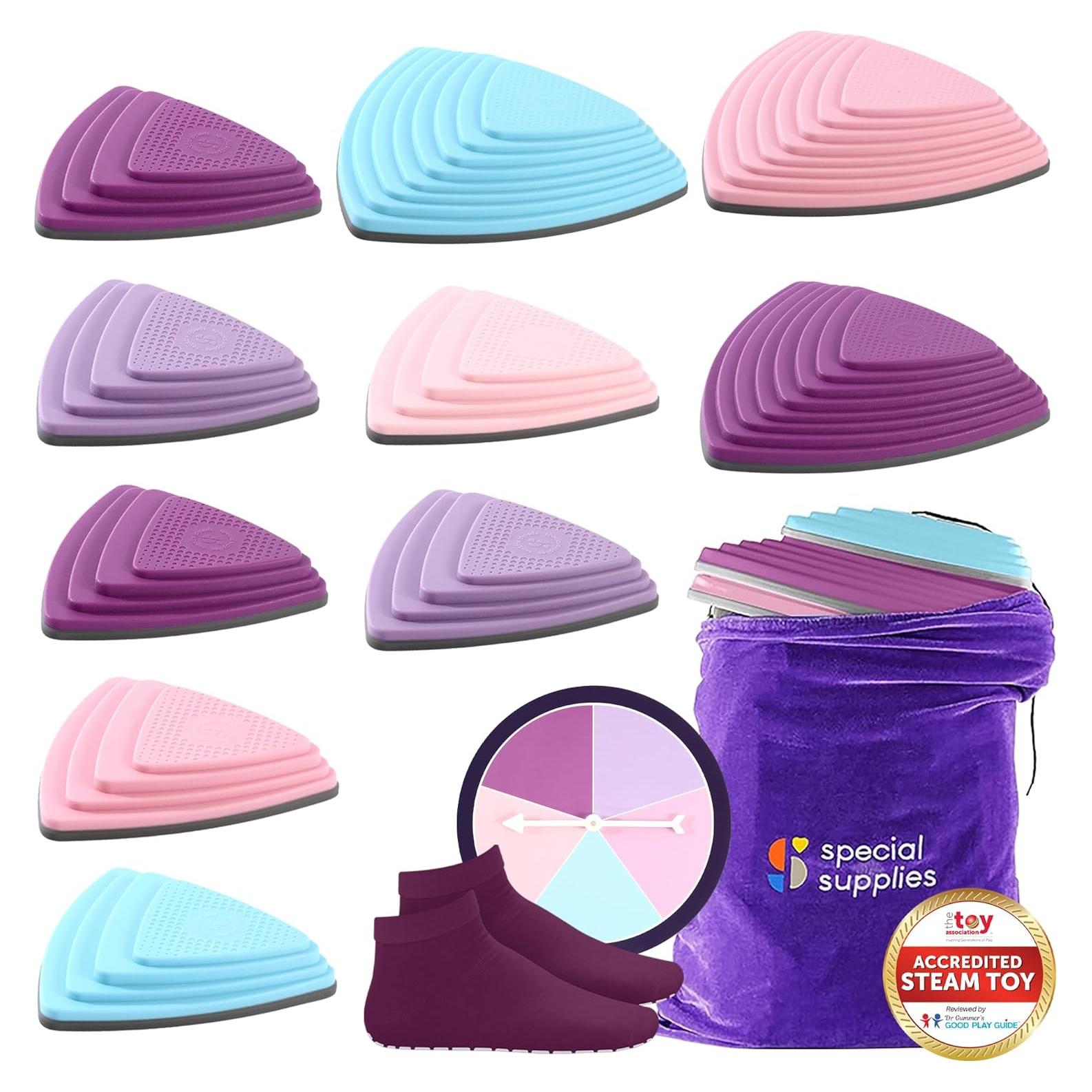 Piedras de Paso Suministros Especiales - 10 Bloques de Equilibrio