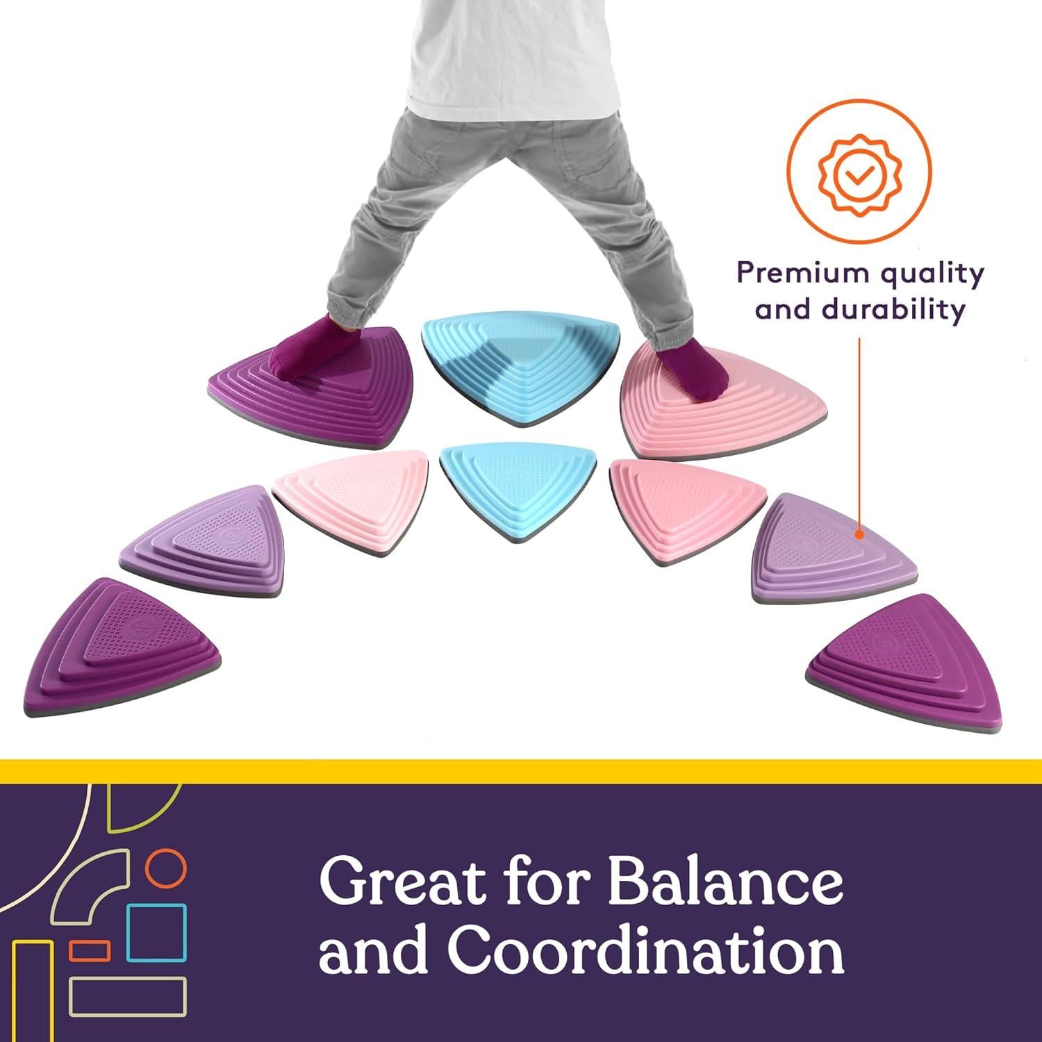 Piedras de Paso Suministros Especiales - 10 Bloques de Equilibrio