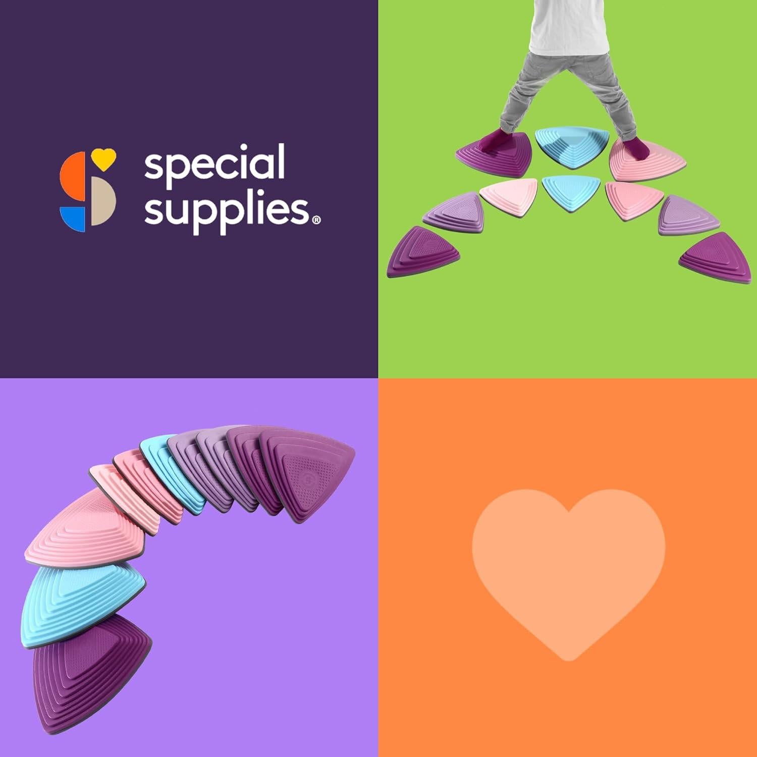 Piedras de Paso Suministros Especiales - 10 Bloques de Equilibrio