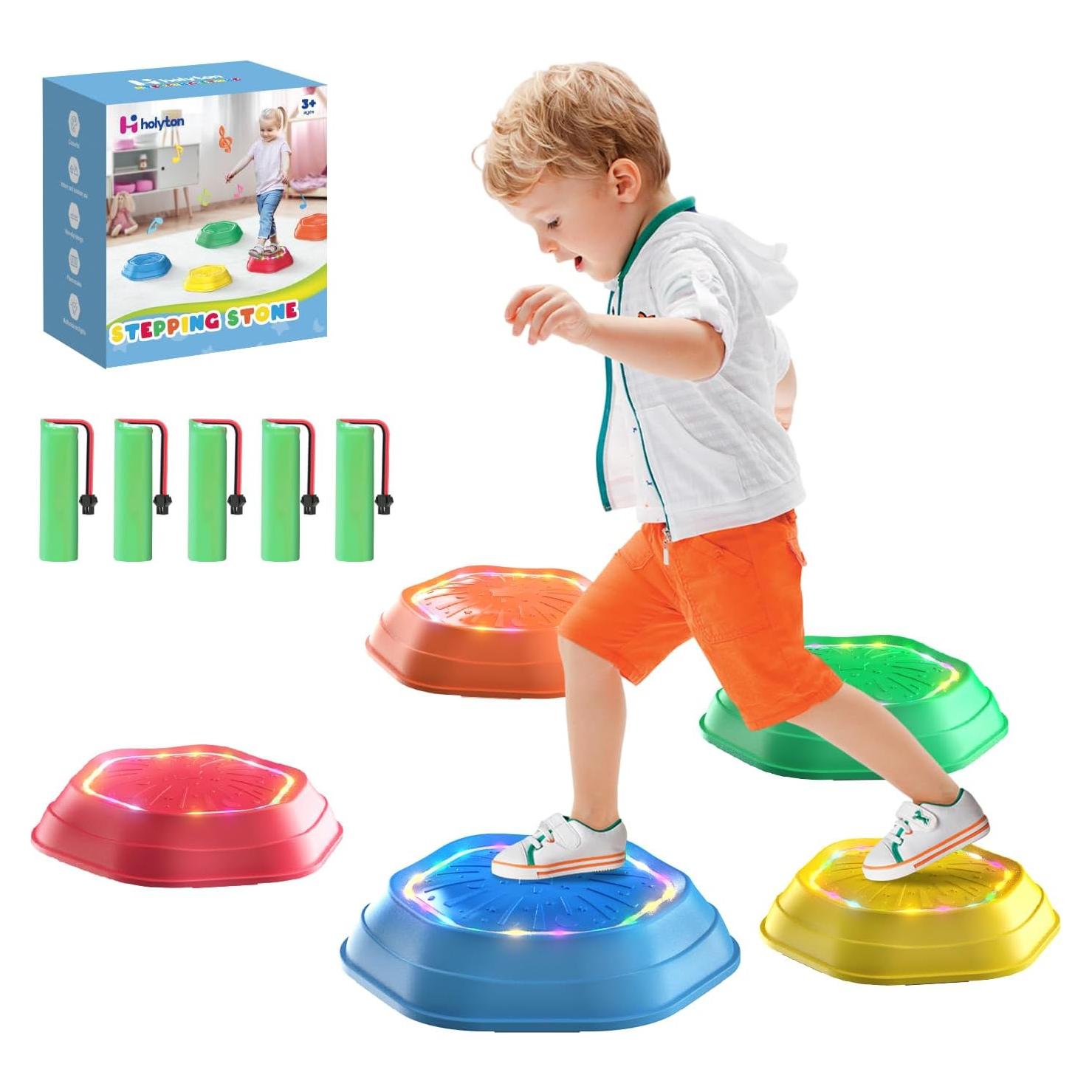 Piedras de Paso Iluminadas Holyton - Juguetes Sensoriales para Niños