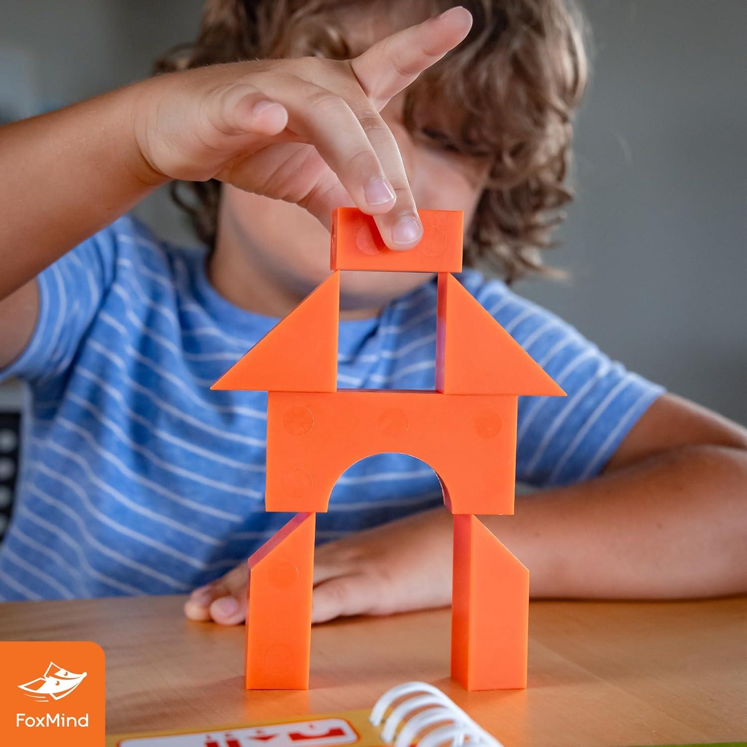 Juego de Lógica Espacial Foxmind Equilibrio 60 Puzzles 5+